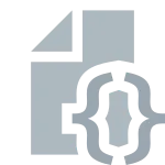File Json Dark SVG Icon